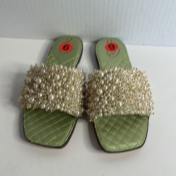 Sam Edelman Shoes Sam Edelman Elijah Satin With Pearls Pistachio